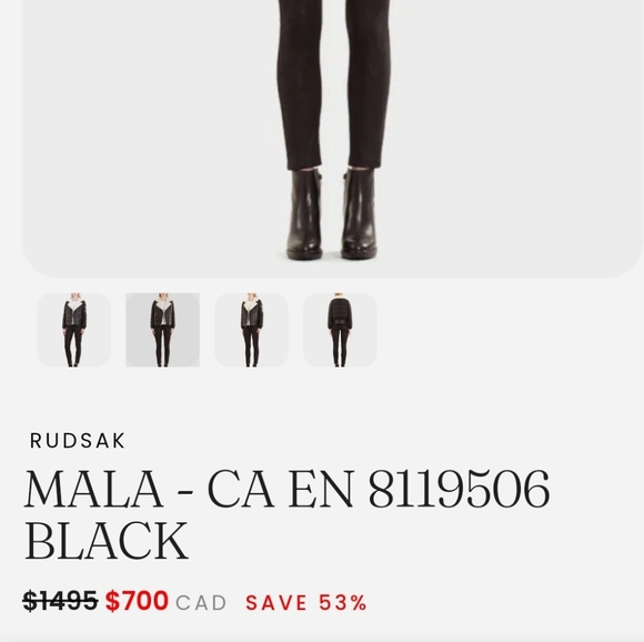 [SOLD] RUDSAK winter bomber jacket - Picture 6 of 6